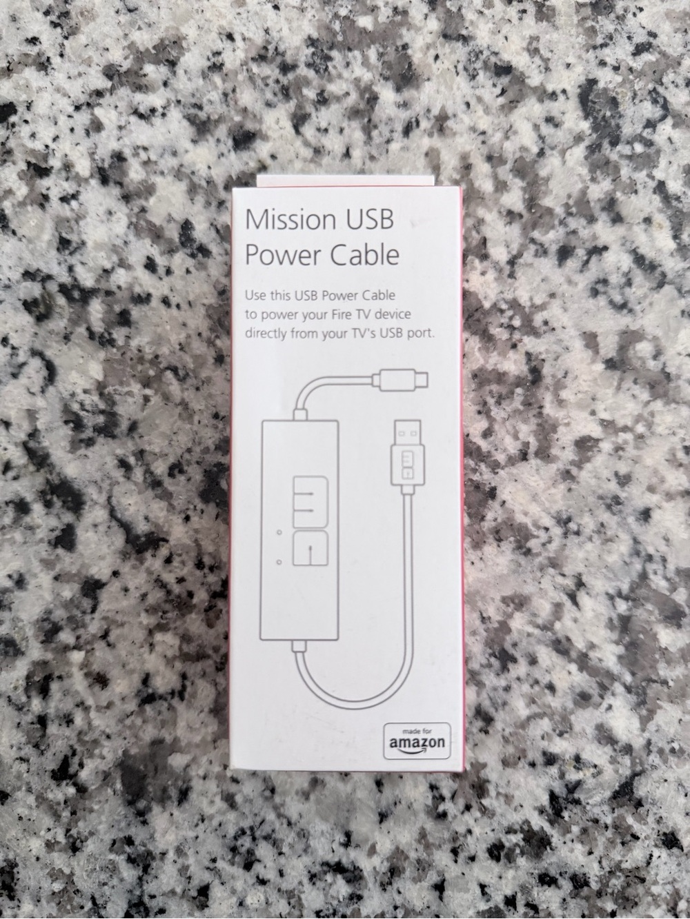 Mission USB Power Cable for Fire TV